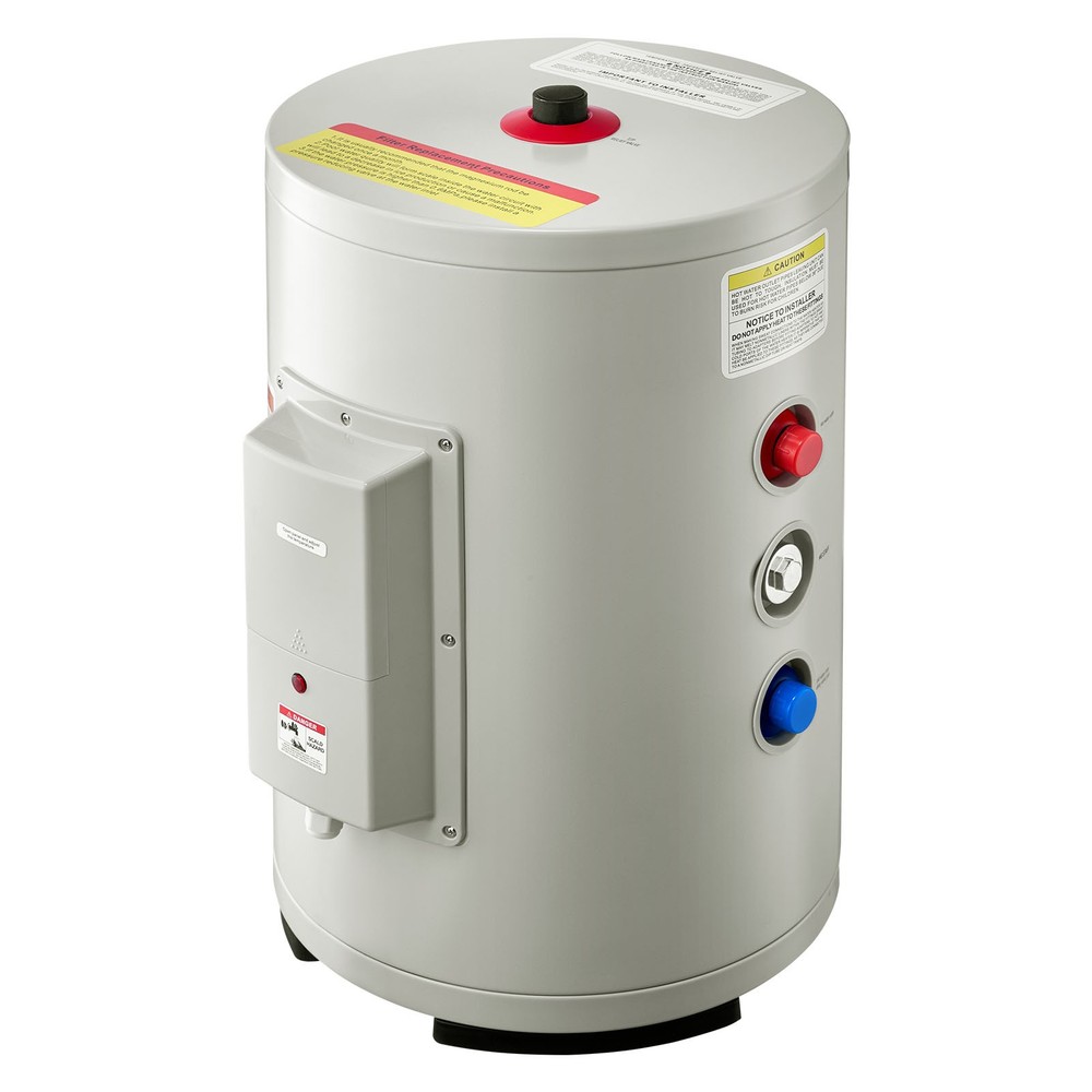 Uimoso 6-Gallon Electric Water Heater, 1600W, 120V, Compact with Safety Valve