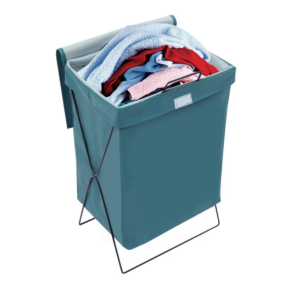 Laundry Basket Clothes Storage Hamper Clothing Holding Bag with Padding Board