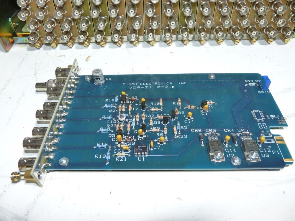 Sigma Electronics SS-2100-16 Plus with 17x VDA-21 Card Cut Core AS-IS