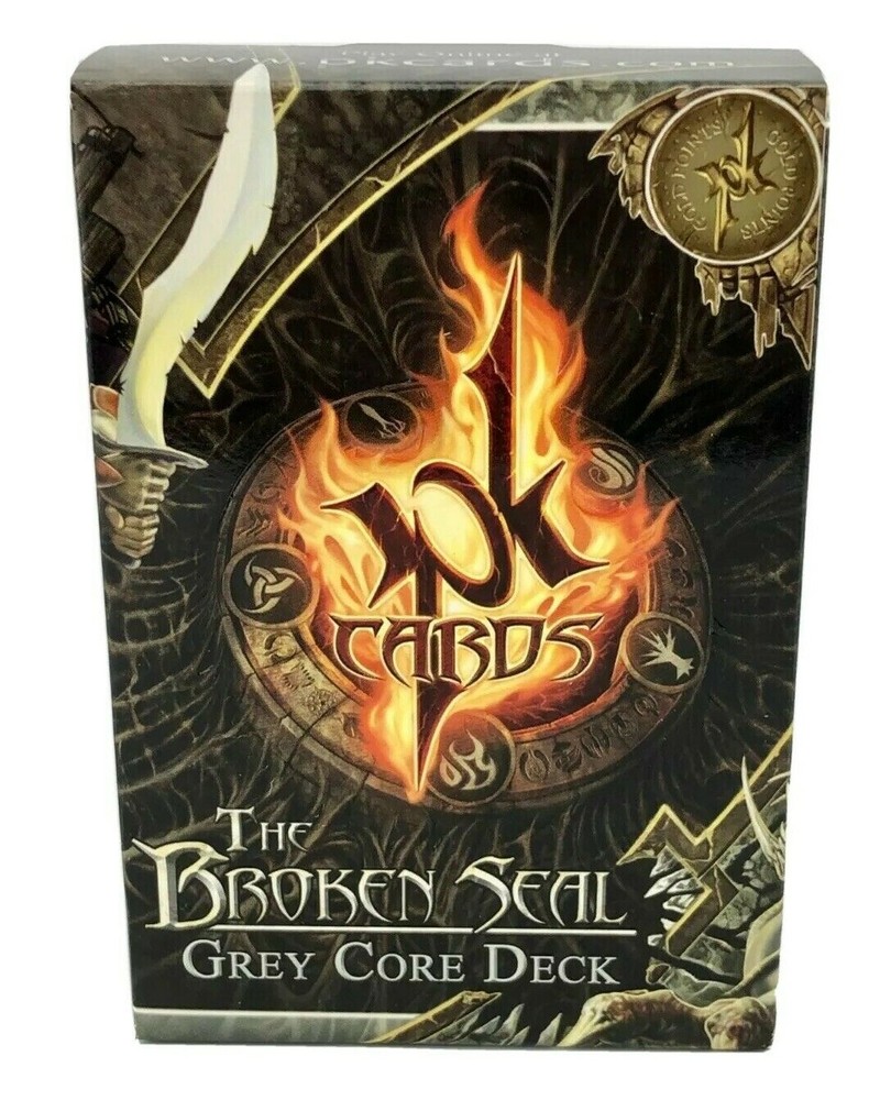 The Broken Seal - Grey Core Deck - PK Cards - Card Game - New & Sealed