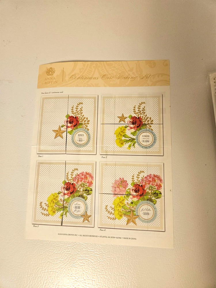 Anna Griffin 2019 Continuous Cards Card Making Kit - Makes 20 Cards