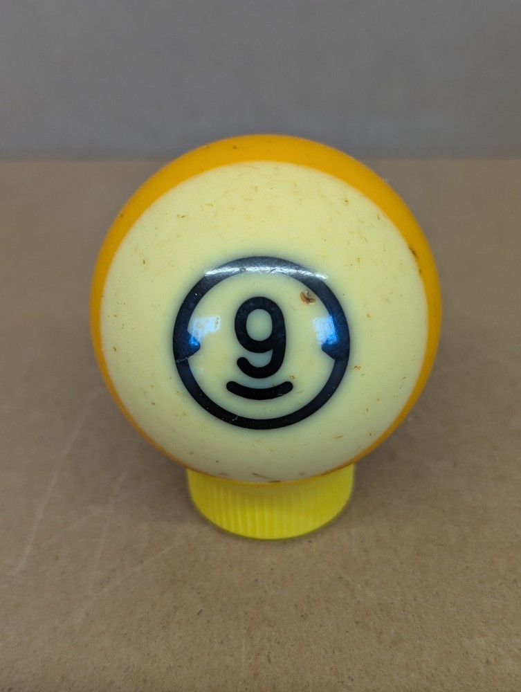 Brunswick Centennial Billiard #9 Pool Ball Single Ball Replacement Stripe Yellow