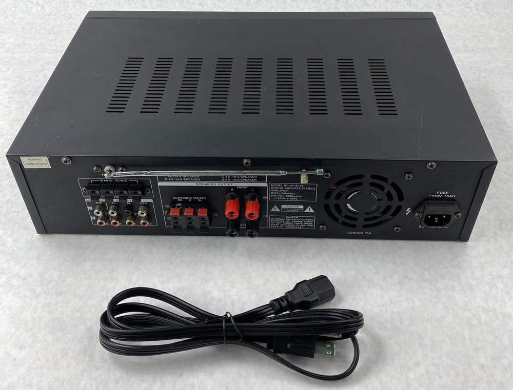 Deura AV-B105 Digital Karaoke Stereo Amplifier