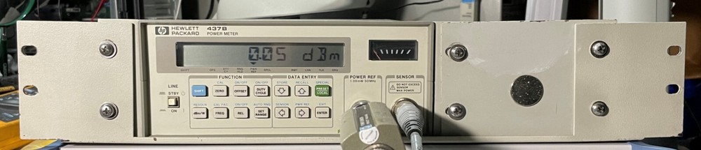 HP Agilent 437B Power Meter - Rack Mount
