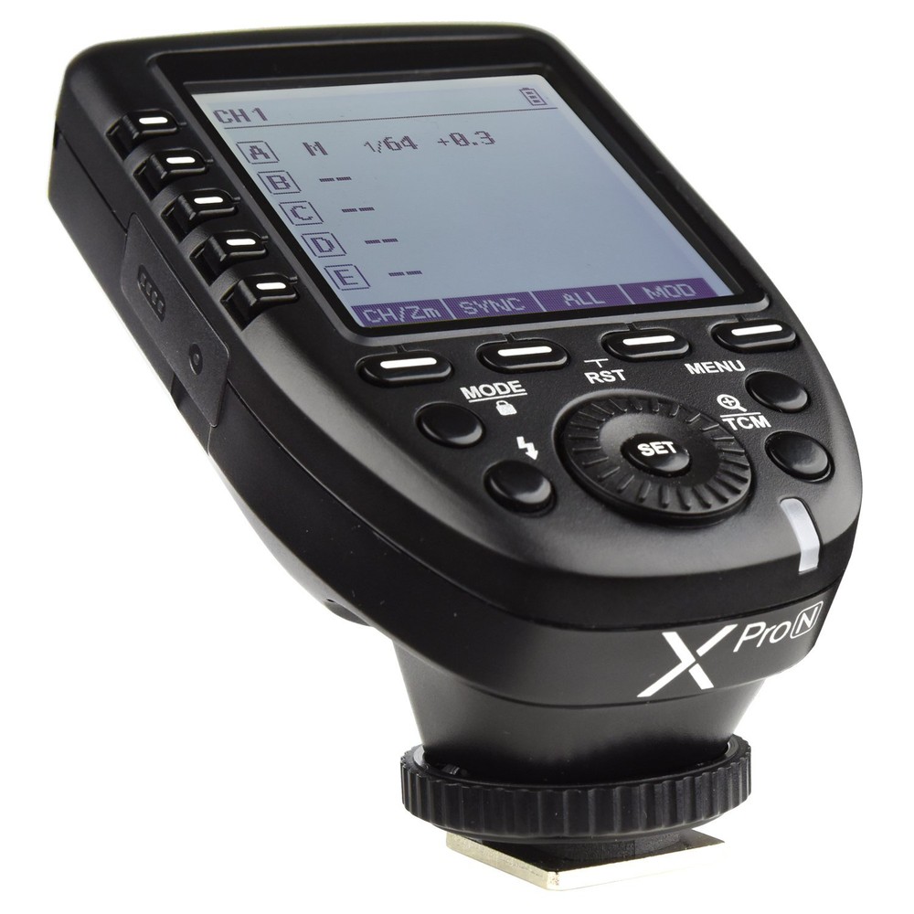 Godox XPro-N 2.4G TTL HSS Flash Transmitter Trigger For Nikon Camera
