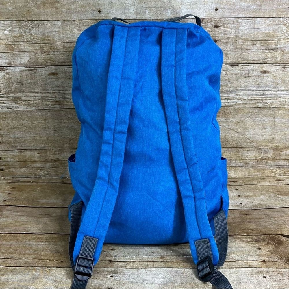Travel Season Folding Backpack 20 Blue Grey Lightweight Packable Daypack Bag