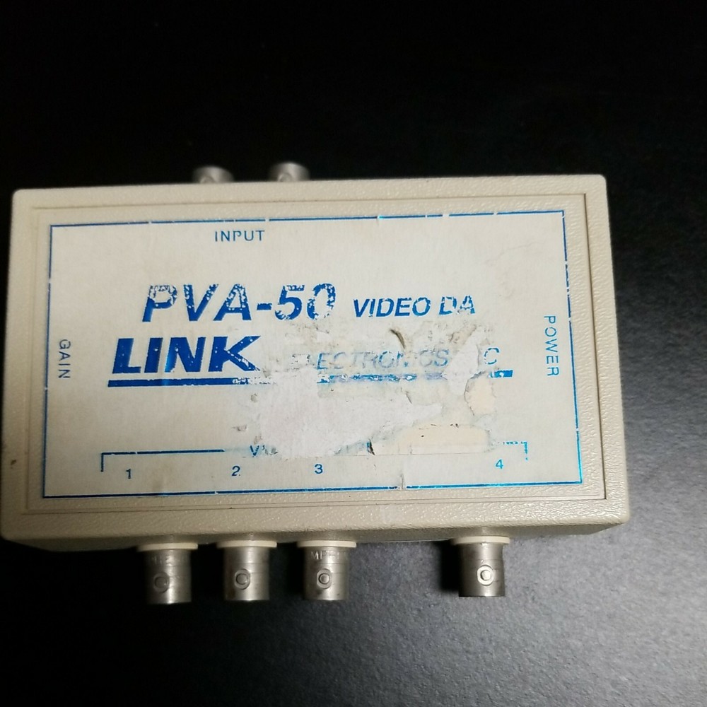 Link Electronics PVA-50 Video Distribution Amplifier