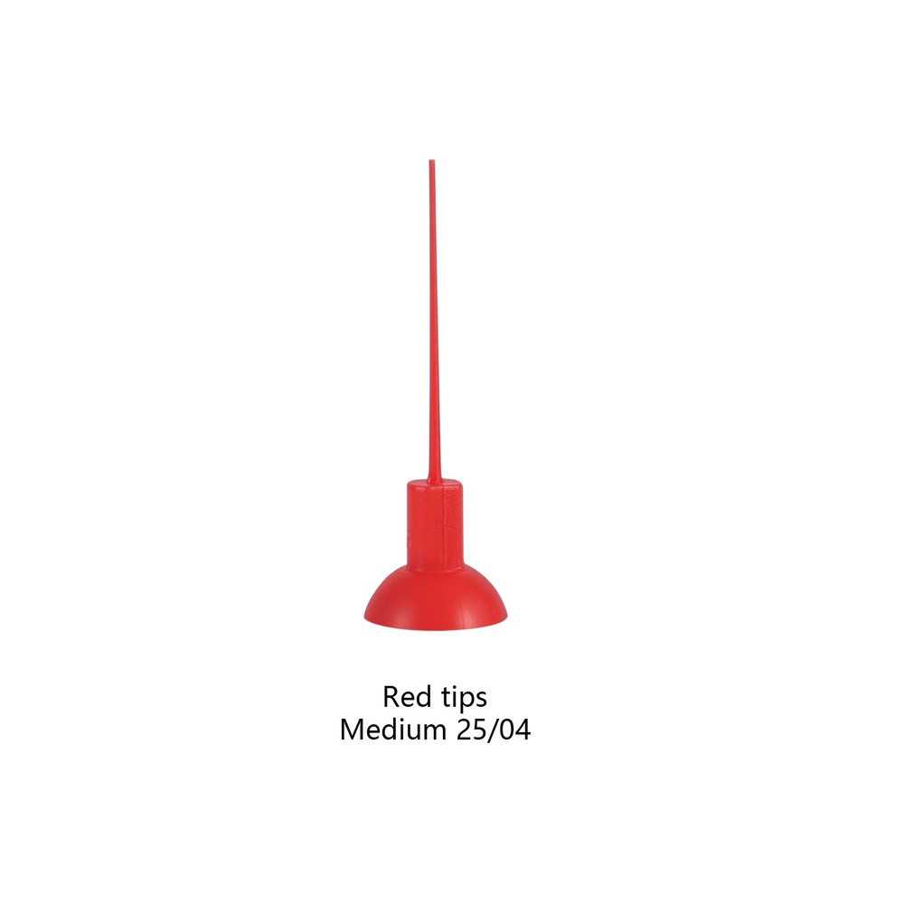 Endo Ultrasonic Activator Tips Root Canal Irrigator Tips Red-025/04 (Medium)