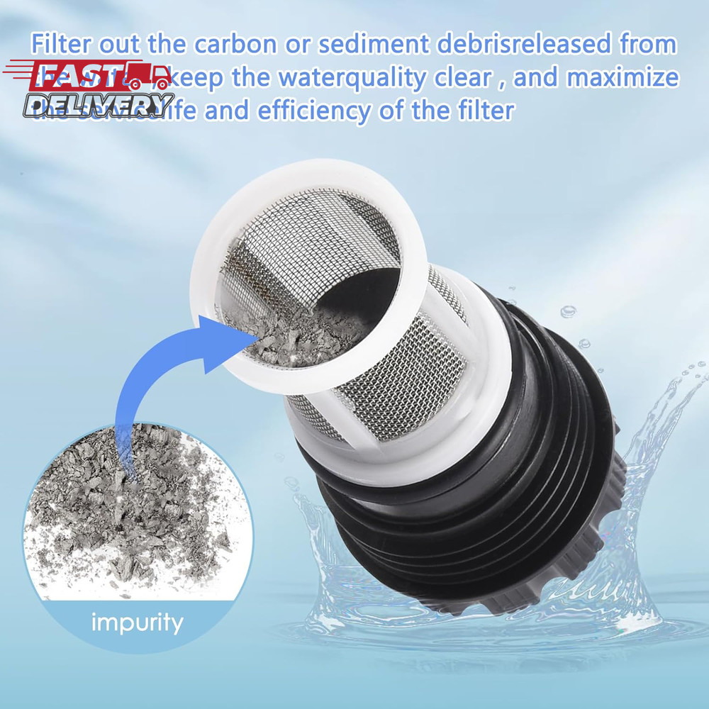 H98-510-S Tankless Water Heater Filter for Rinnai Tankless Water Heater (2 Tankl