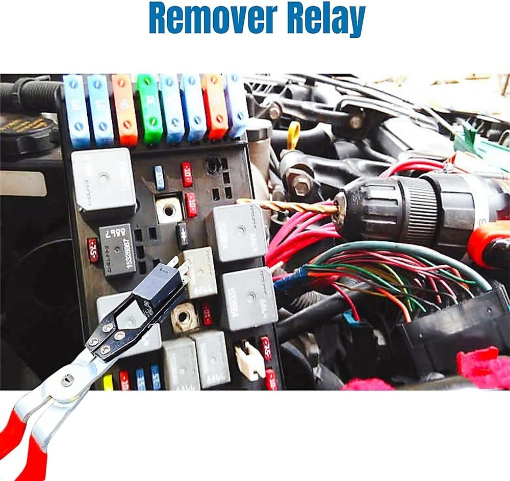 Relay Puller Pliers Relay and Fuse Remover Tool