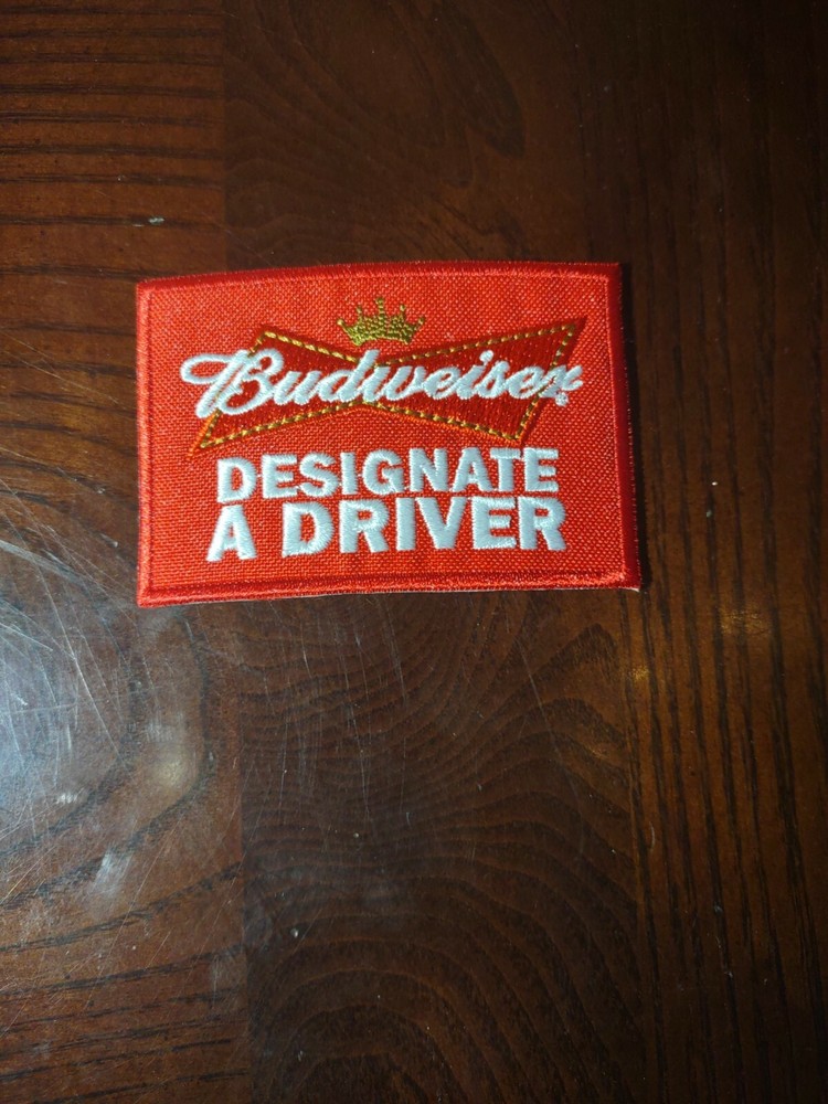 Budweiser Designate A Driver Patch