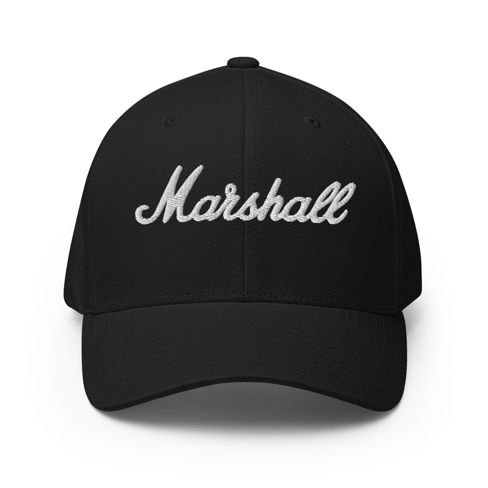 Marshall - Premium Structured Twill Cap - Flex Fit