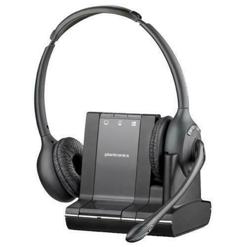 Plantronics Savi W720 Black Headband Headset  ***Perfectly Working***