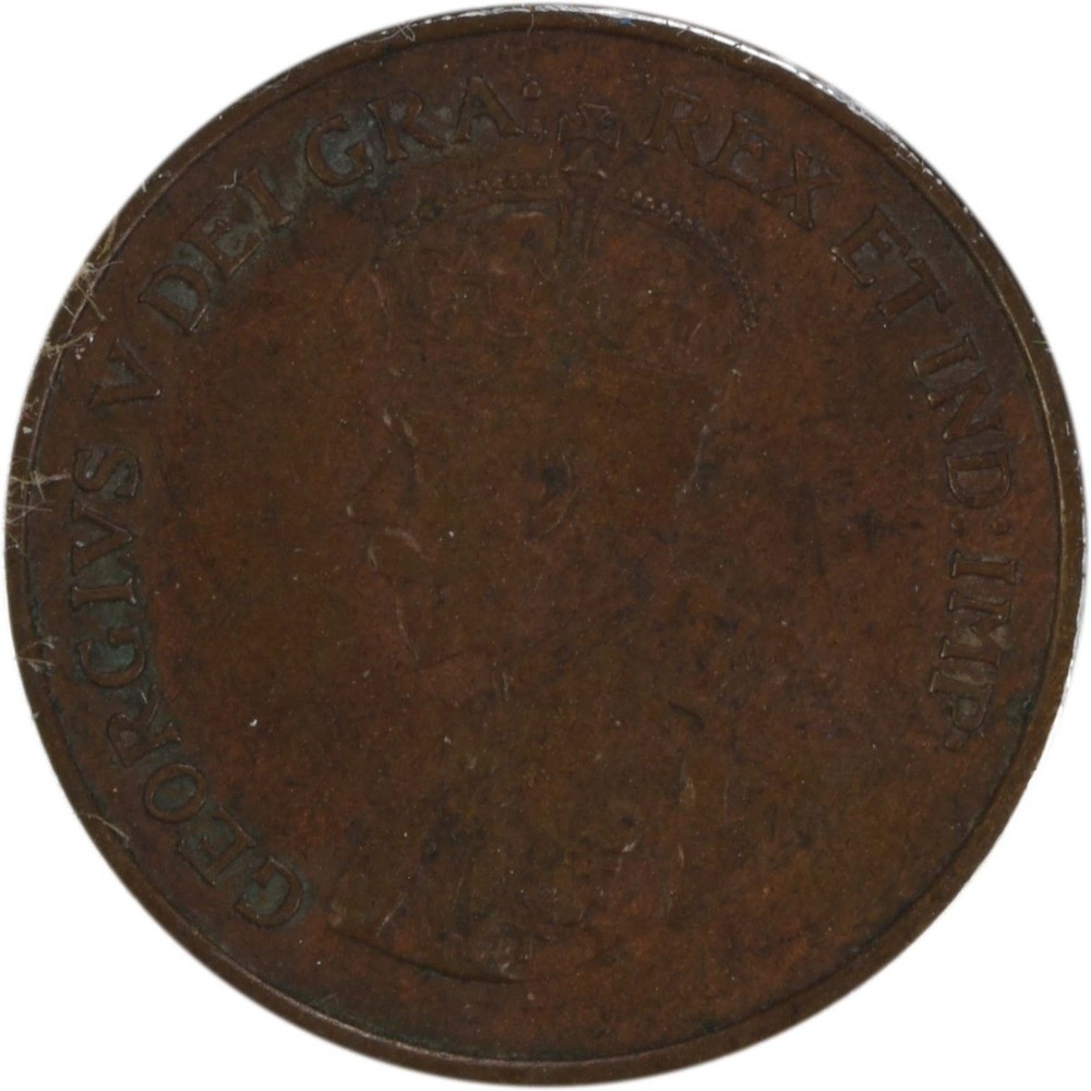 1925 Canada 1 Cent KM28 EF Uncertified #844