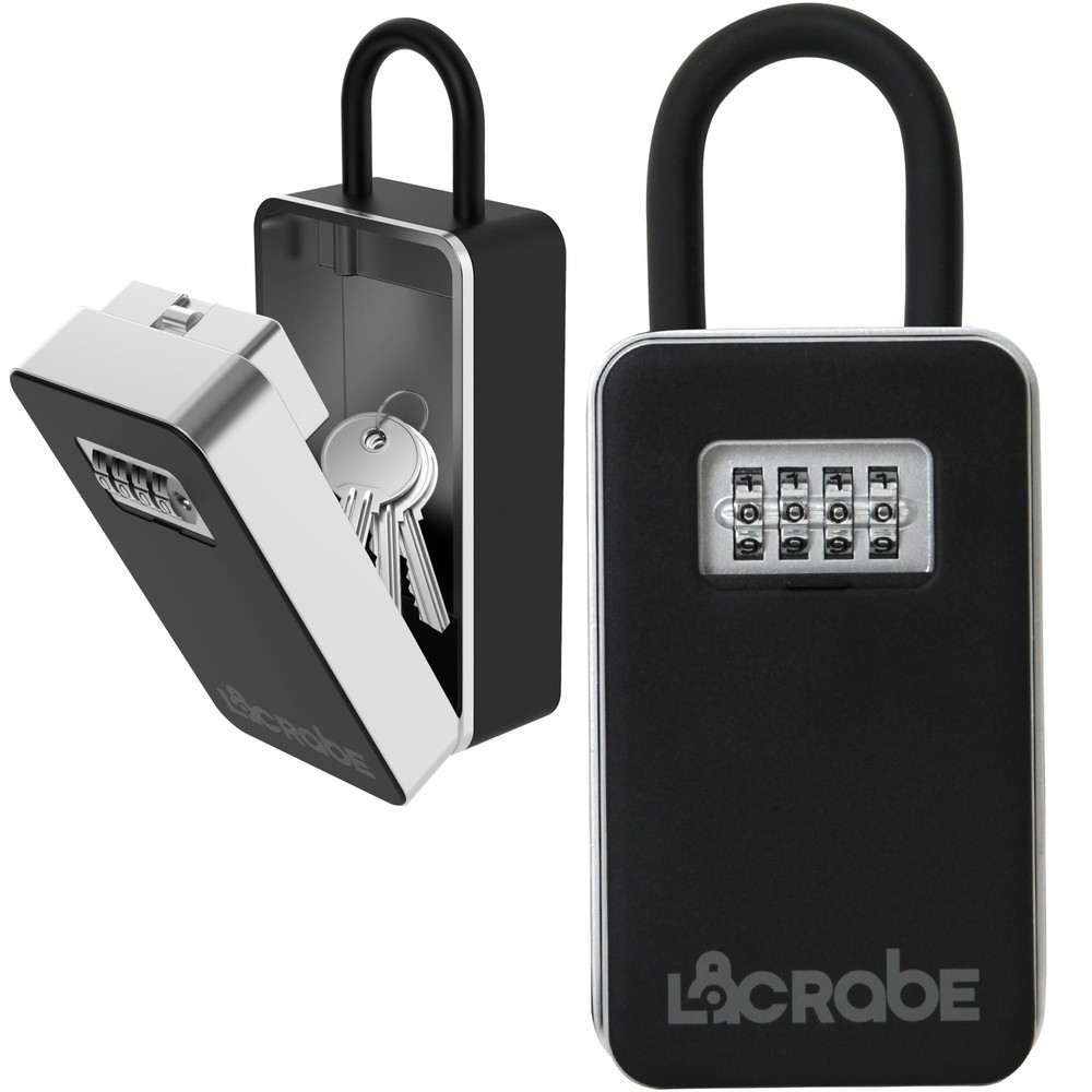 Key Lock Box, Secure lock box for keys with code for Indoor and Outdoor Use, ...