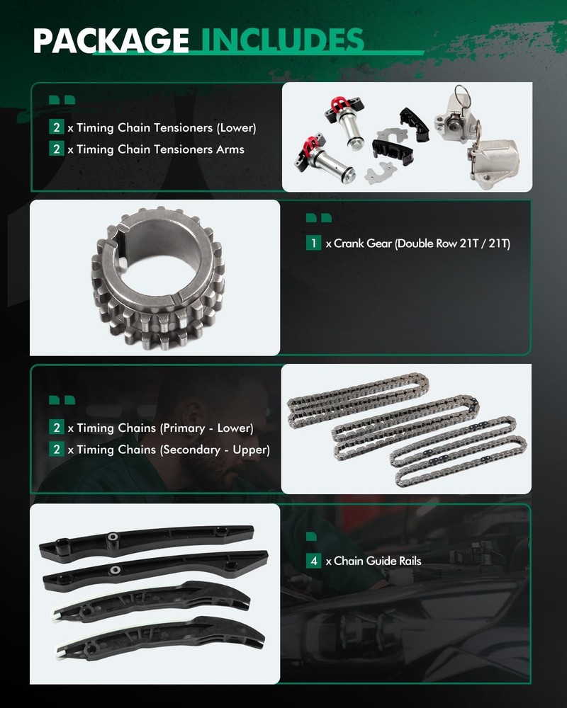 定时链套件适用于福特 F-150,适用于福特 2011 - 2015 TK10840