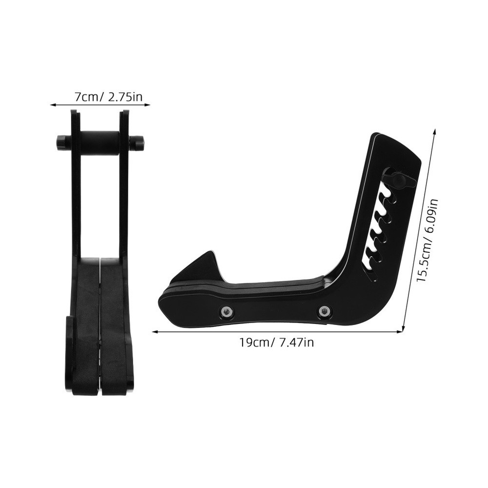 Anti-skid Guitar Lap Rest Adjustable Folding Stand Electric Leg Support