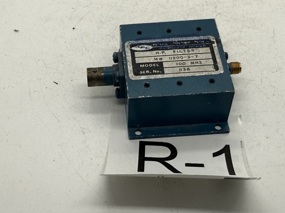 100MHz High Pass Filter Model 11200-37