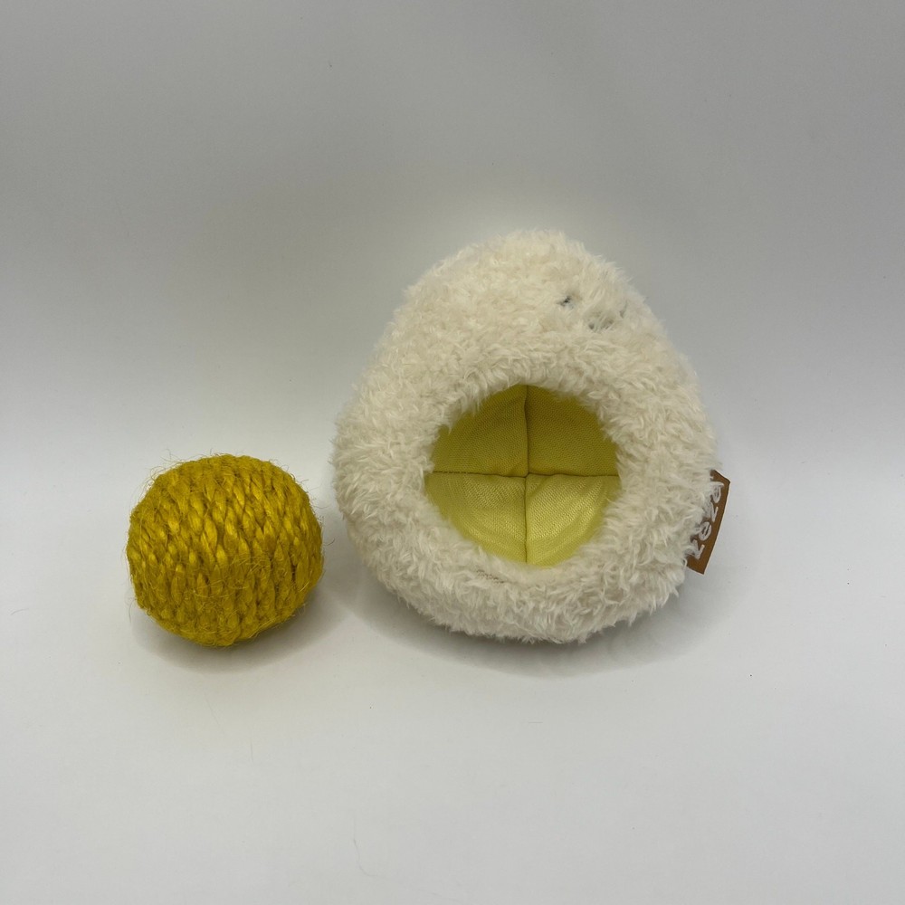 Boiled Egg Catnip Sisal Ball Cat Toy