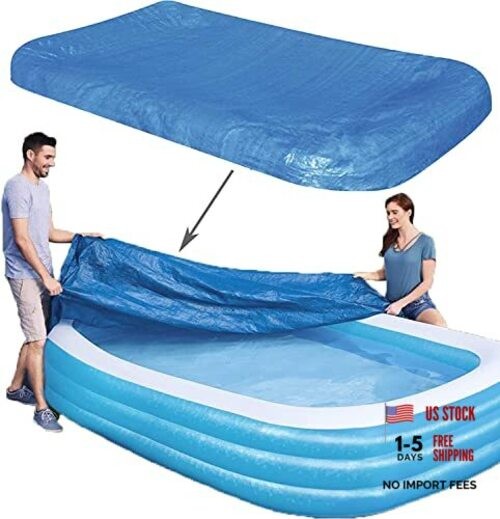 Rectangular Pool Cover,Inflatable Swimming Pool Cover, Pool Cover,Dust and