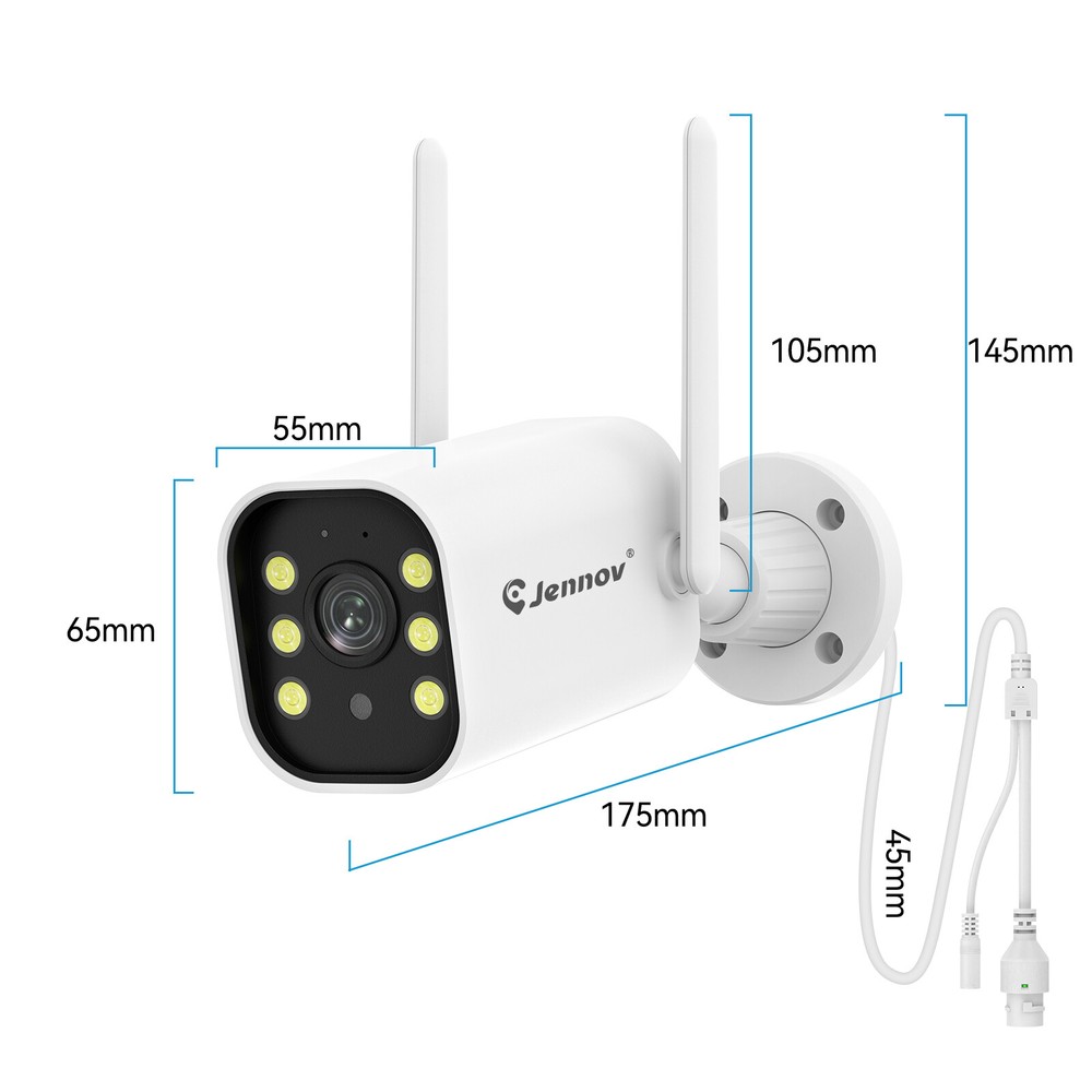 WIFI Home IP Security Camera 5MP System Wireless CCTV PTZ Smart Night Vision