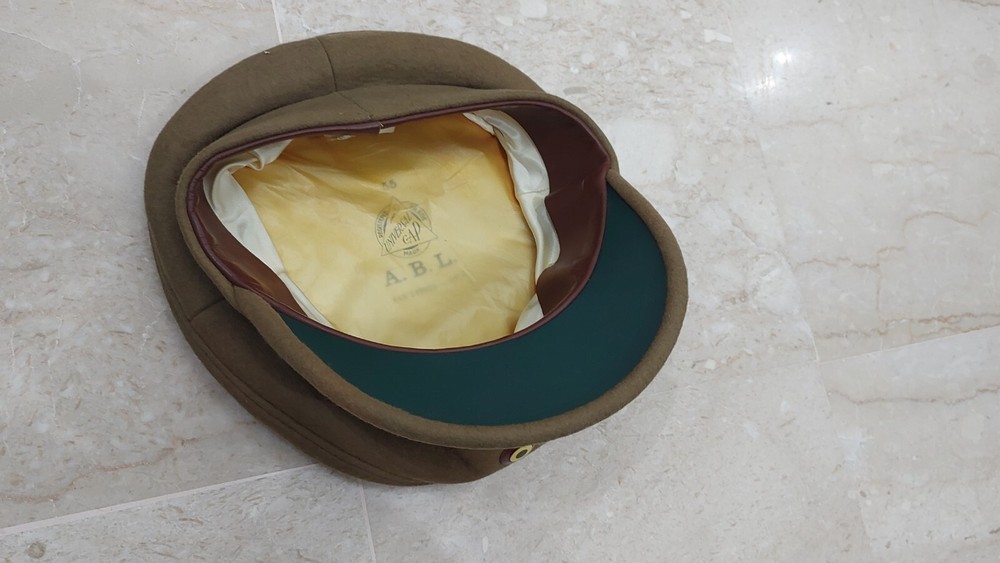 Vintage Belgian Hat Cap Visor Army 1991 Collection