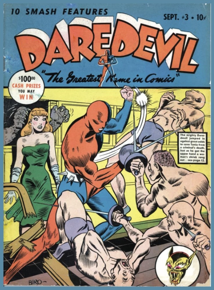 Daredevil Comics (Golden Age) #3: Vintage | September 1941