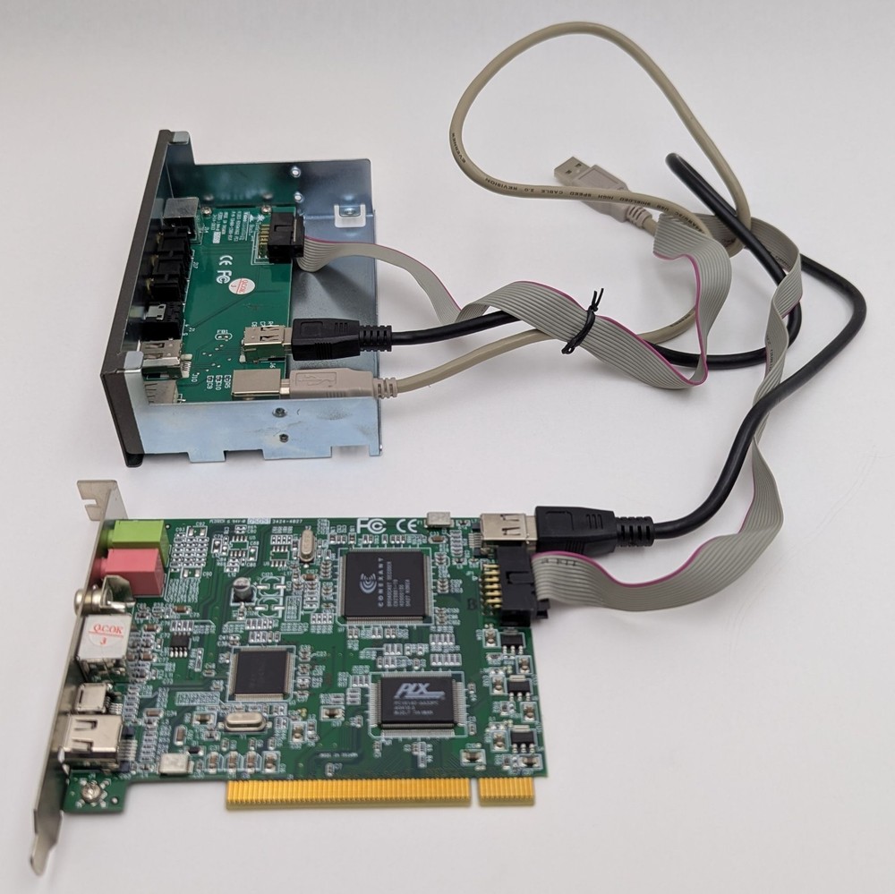 Turtle Beach VideoAdvantage PCI Capture Card TB400-1500-01 w/ 5.25" Front Panel