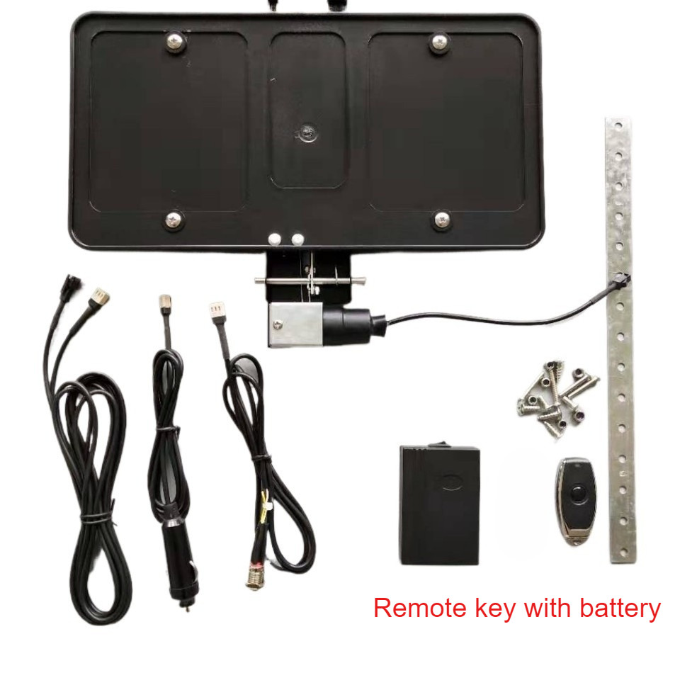 Universal US Standard Modified Bumper License Plate Frame Mount Bracket Holder