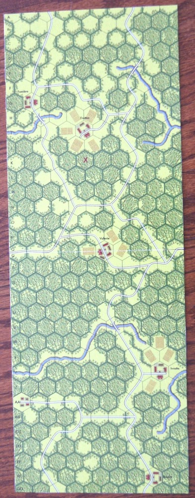 Panzer Leader ('74) Map X - Heavy Jungle