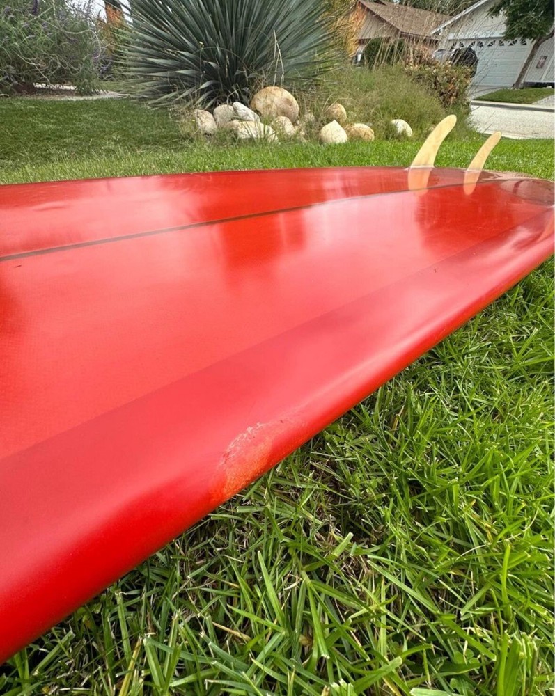 Chris Christensen longboard surfboard - used