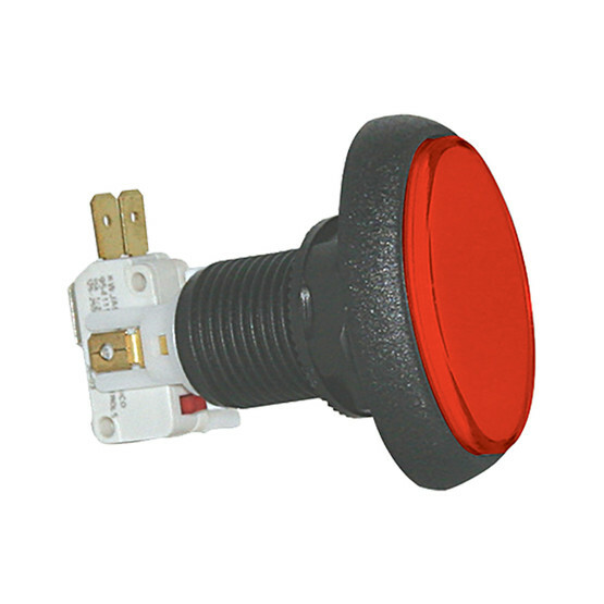 Pushbutton Elliptical Large Illuminated with Microswitch - 75-6004