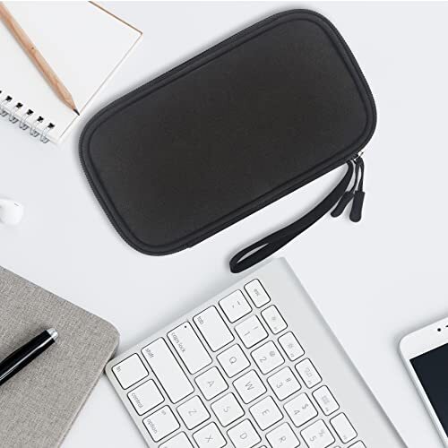 USB Flash Drive Case Thumb Drive Holder Case Organizer Portable Small Black