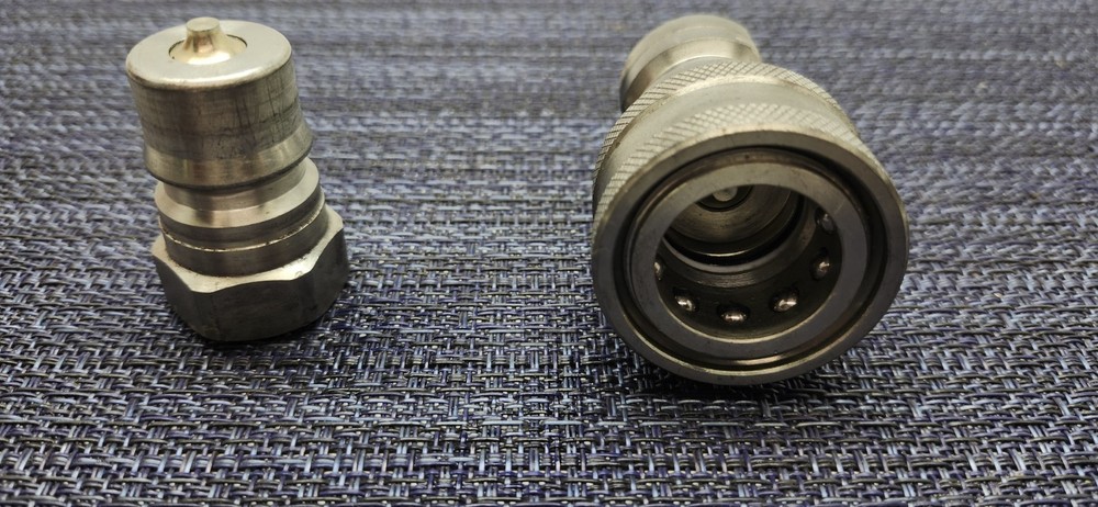 1/2" NPT ISO7241-B Hydraulic Quick Connect & Disconnect Coupler, Quick Release C