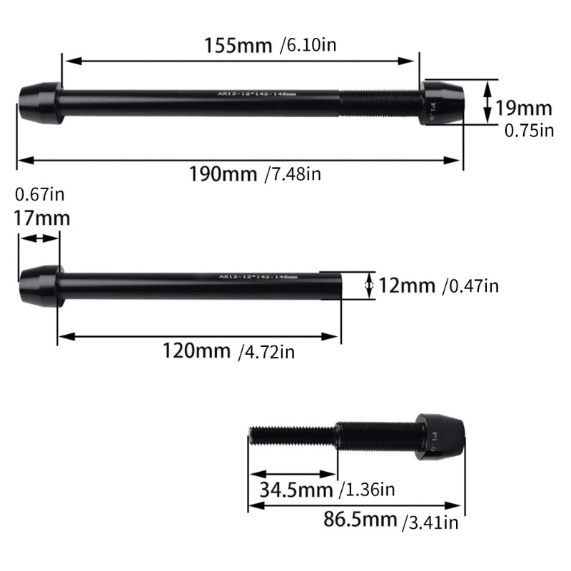 Durability Oxidation Resistant Skewer Levers Universals Quickly Release Skewer