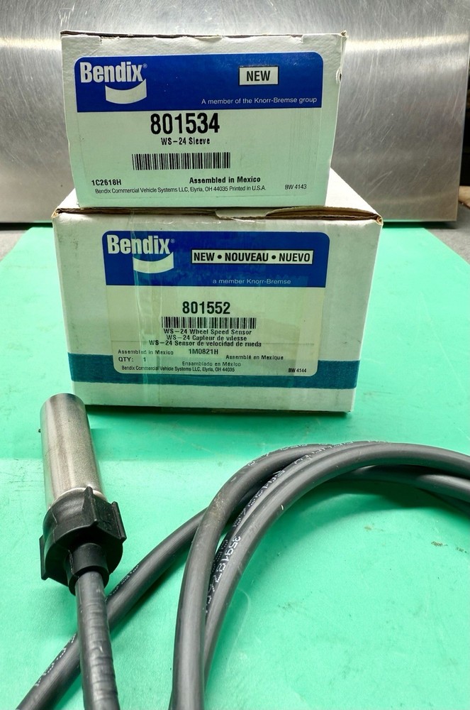 NIB BENDIX 801552 WHEEL BRAKE SPEED SENSOR TRANSMITTER💥SHIPS FREE💥