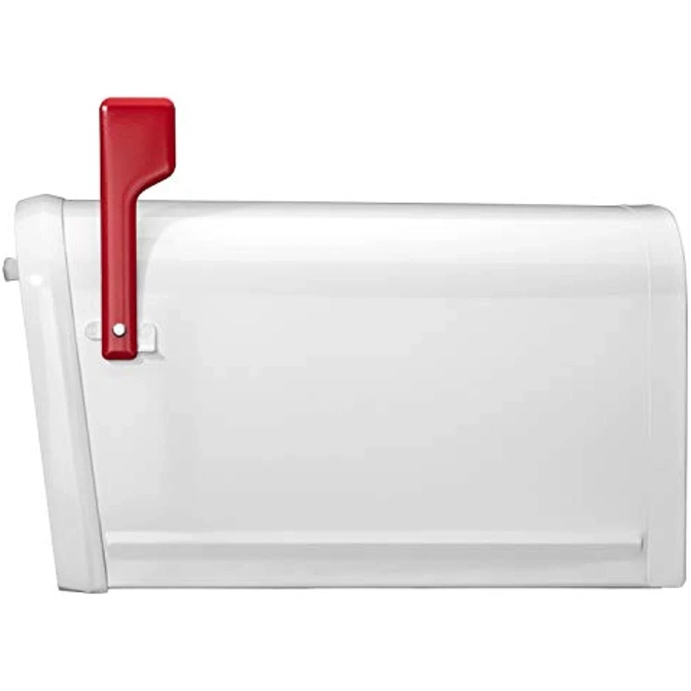 Architectural Mailboxes 6300W-10 Oasis 360 Mailbox, White