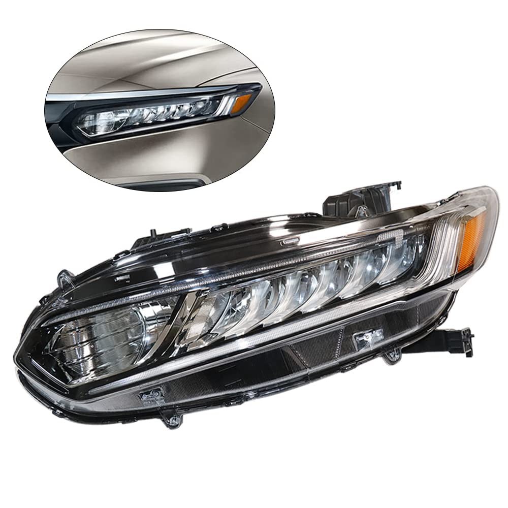 Headlight Assembly Replacement for 2018-2020 Accord Driver Left Halogen