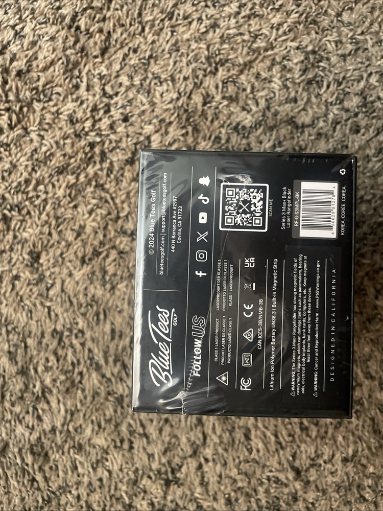 BlueTees 3Max+ Golf Laser Rangefinder