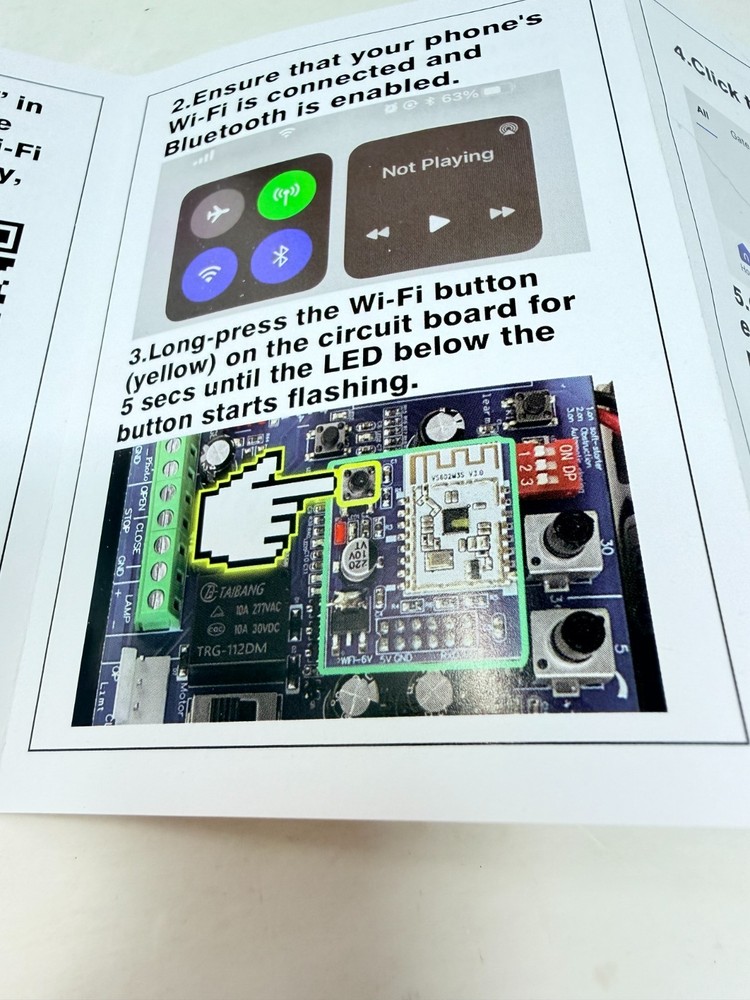 Blutezeit Circuit Board for Automatic Twoleaf Gate Opener - Open Box