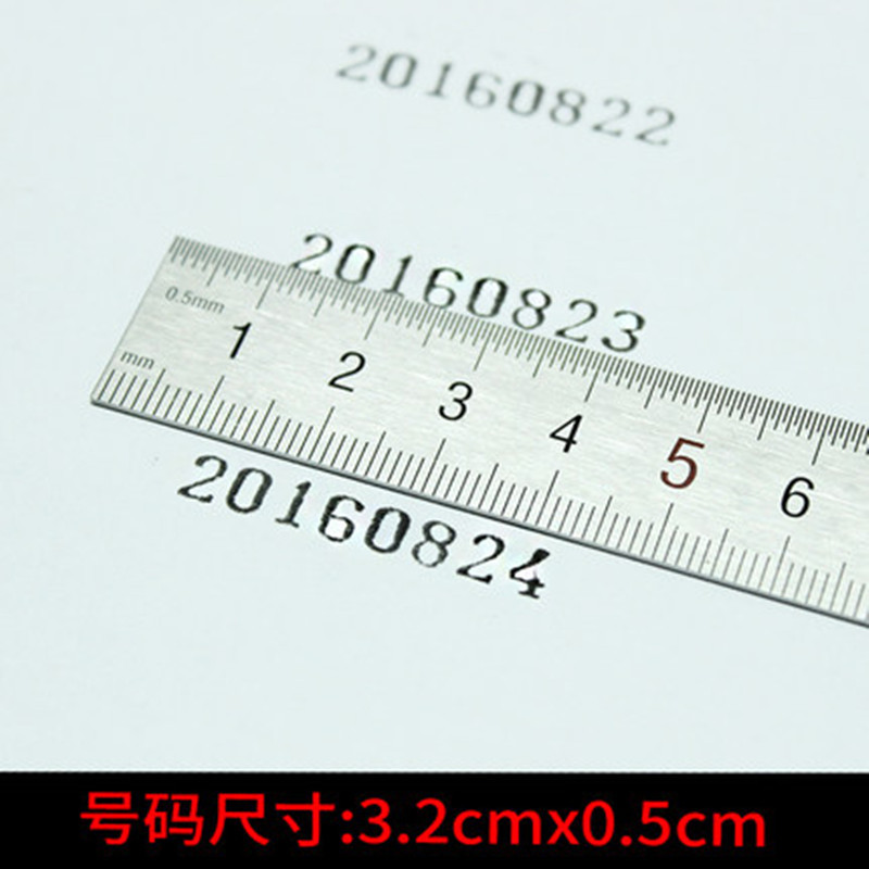 8 position automatic numbering machine Chapter Marking Machine Digital Stamp