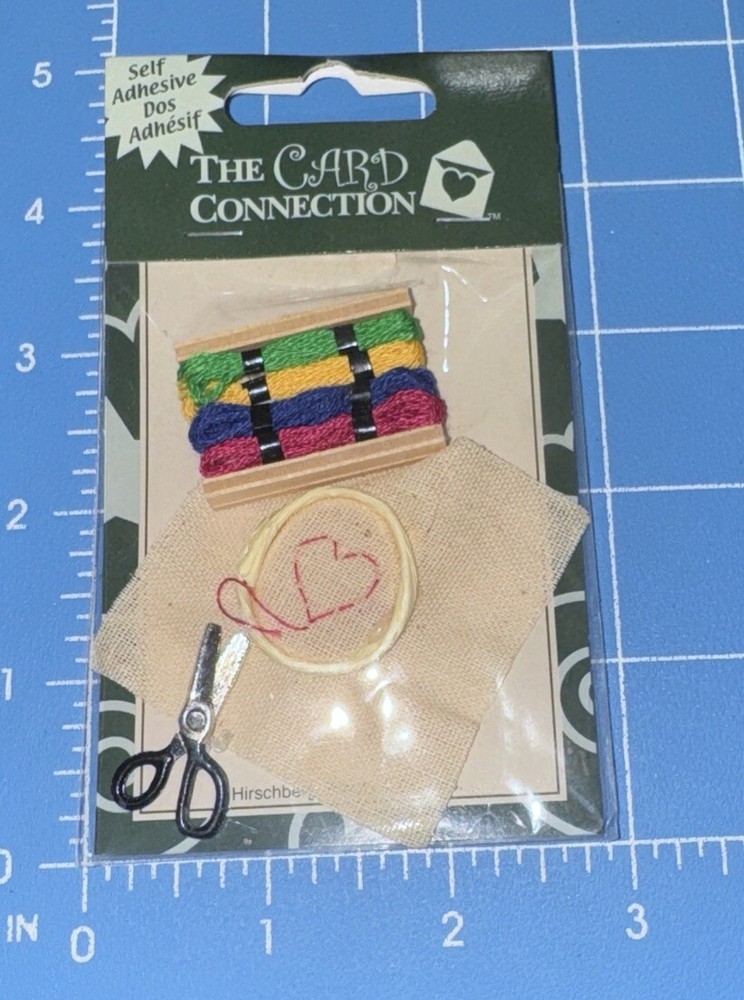 Vintage The Card Collection Needlepoint Accessory New