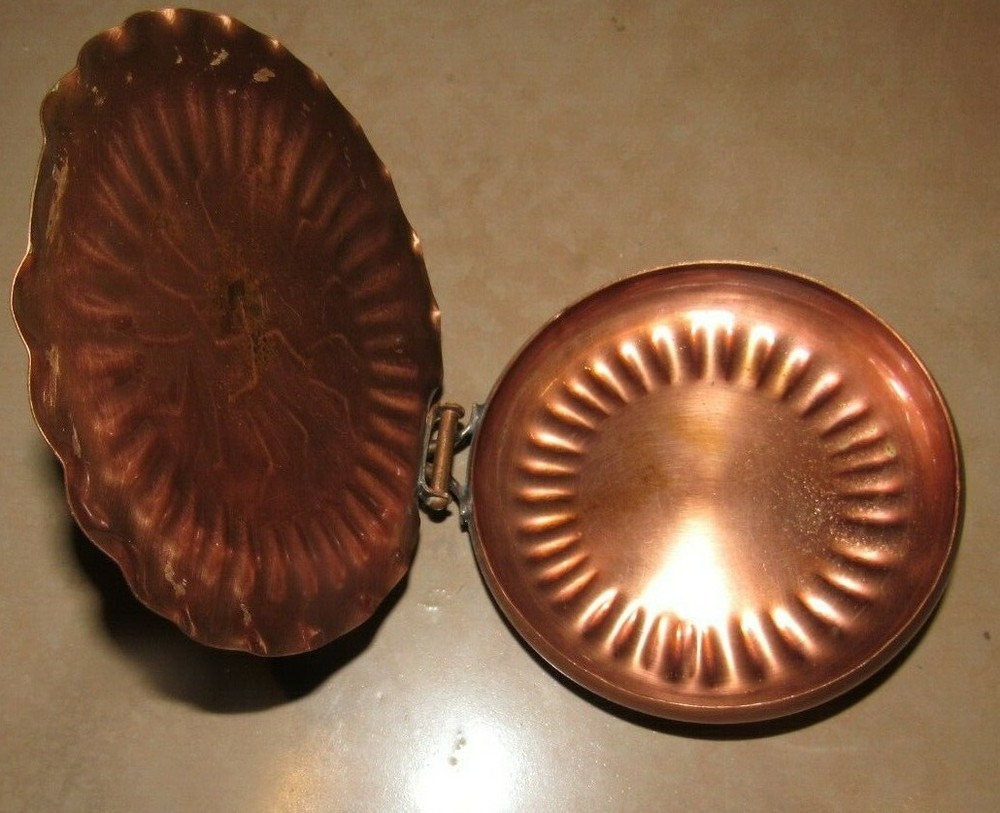 Vintage Gregorian Copper Ash Crumb Catcher Catch