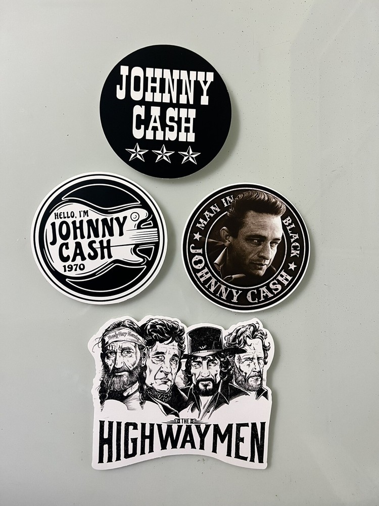 Johnny Cash Sticker Pack