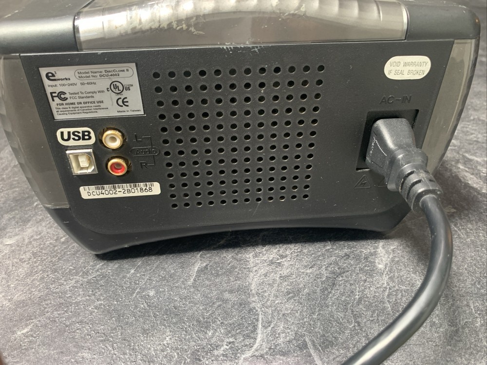 E3 Works DISCCLONE II Stand-Alone CD Copier Tested Works