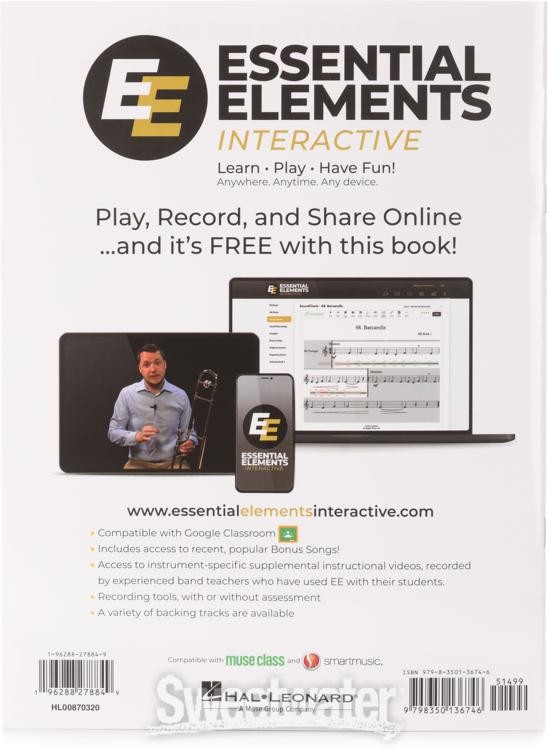 Hal Leonard Essential Elements for Band - Bb Clarinet, Book 2