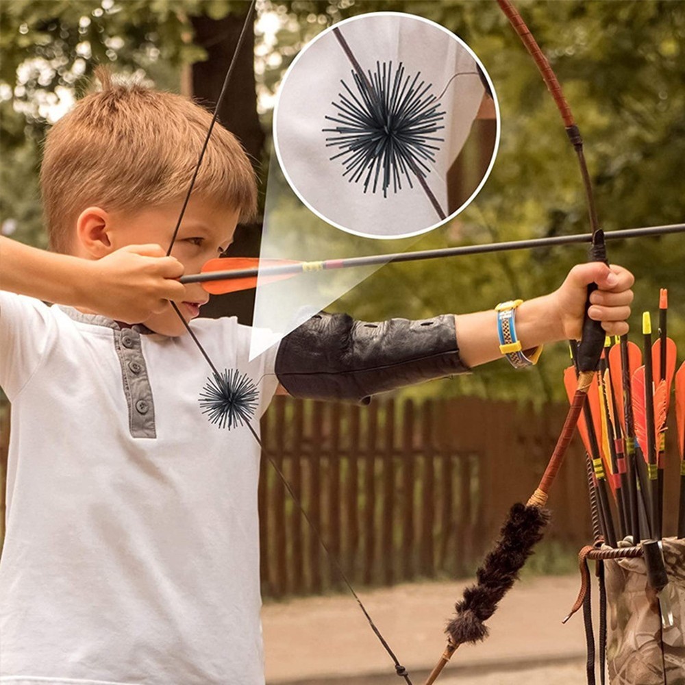 Bowstring Stabilizer Shock Absorbent 2 Pairs for Traditional Bowstrings