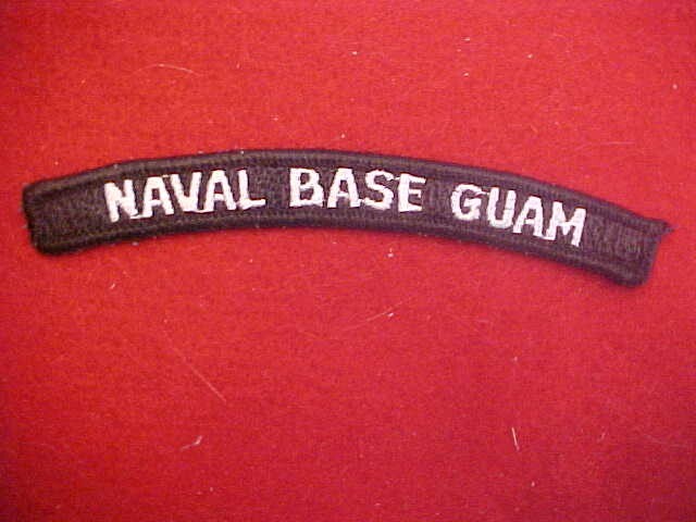 US NAVY   NAVAL BASE GUAM   UIM ROCKERS