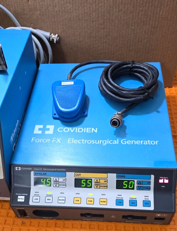 Valleylab Force FX System with Bipolar & Monopolar Foot Switch (Tested)