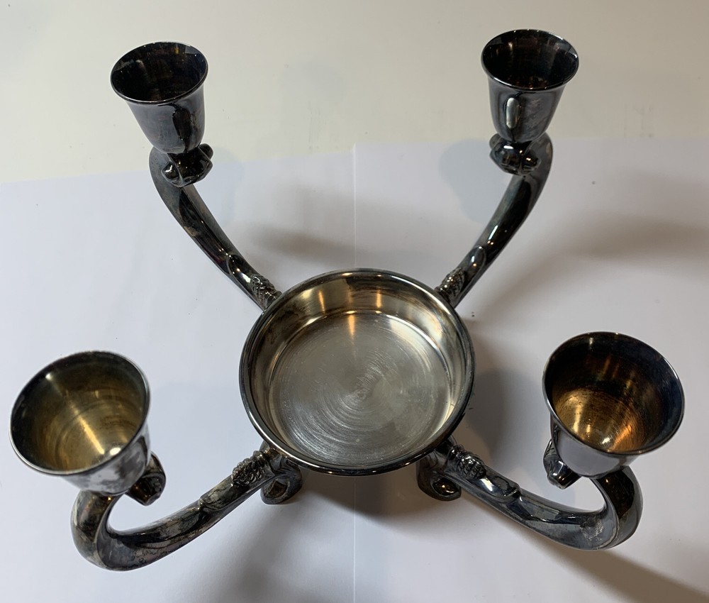 VINTAGE Reed and Barton SILVERPLATE Table CANDLE Stick HOLDER 331
